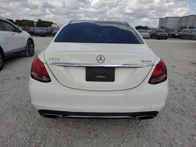 2016 Mercedes-Benz C 300 4matic