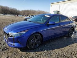 Salvage cars for sale at Windsor, NJ auction: 2021 Hyundai Elantra SEL