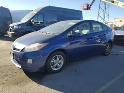 Salvage cars for sale at Hayward, CA auction: 2010 Toyota Prius