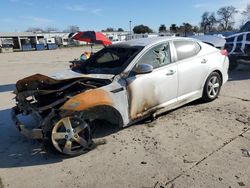 Salvage cars for sale at Sacramento, CA auction: 2015 KIA Optima LX