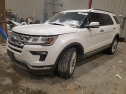 Salvage SUVs for sale at auction: 2018 Ford Explorer Limited