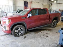 Salvage cars for sale at Mcfarland, WI auction: 2019 GMC Sierra K1500 AT4