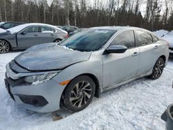 Salvage cars for sale at Cookstown, ON auction: 2018 Honda Civic LX