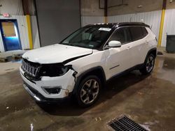 Salvage cars for sale at Glassboro, NJ auction: 2018 Jeep Compass Limited