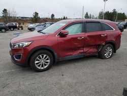 2017 KIA Sorento LX en venta en Gaston, SC