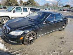 Salvage cars for sale at Madisonville, TN auction: 2012 Mercedes-Benz S 550