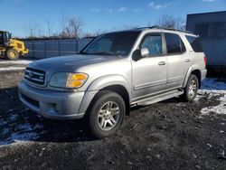 Salvage cars for sale from Copart Marlboro, NY: 2004 Toyota Sequoia Limited