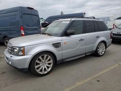 Salvage cars for sale at Hayward, CA auction: 2006 Land Rover Range Rover Sport Supercharged