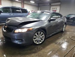 Salvage cars for sale at Elgin, IL auction: 2009 Honda Accord EXL