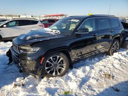 Jeep salvage cars for sale: 2023 Jeep Grand Cherokee L Overland