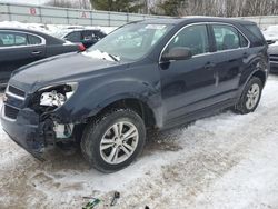 Vehiculos salvage en venta de Copart Davison, MI: 2015 Chevrolet Equinox LS