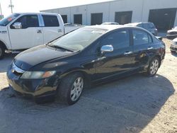 Salvage cars for sale at Jacksonville, FL auction: 2011 Honda Civic LX