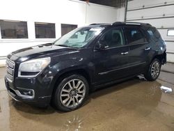 Salvage cars for sale at Blaine, MN auction: 2013 GMC Acadia Denali