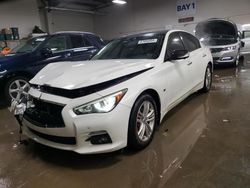 Vehiculos salvage en venta de Copart Elgin, IL: 2014 Infiniti Q50 Base