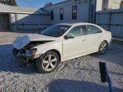 Salvage cars for sale at Prairie Grove, AR auction: 2013 Volkswagen Passat SE