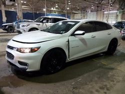 Salvage cars for sale at Woodhaven, MI auction: 2016 Chevrolet Malibu LT