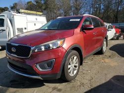 Vehiculos salvage en venta de Copart Austell, GA: 2017 KIA Sorento LX