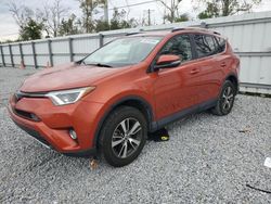 Salvage cars for sale at Riverview, FL auction: 2016 Toyota Rav4 XLE