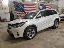 Toyota Highlander Limited Vehiculos salvage en venta: 2017 Toyota Highlander Limited