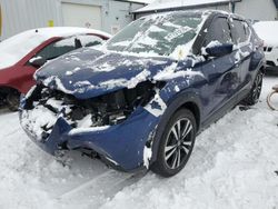 Salvage cars for sale at Pekin, IL auction: 2020 Nissan Kicks SV