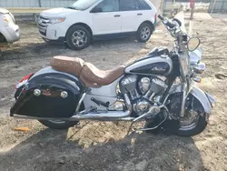 Salvage motorcycles for sale at Chatham, VA auction: 2016 Indian Motorcycle Co. Chief Vintage