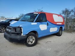 Chevrolet Express g2500 salvage cars for sale: 2012 Chevrolet Express G2500