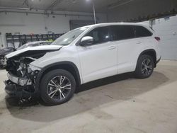 2017 Toyota Highlander LE en venta en Candia, NH