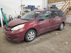 Toyota Sienna ce salvage cars for sale: 2007 Toyota Sienna CE