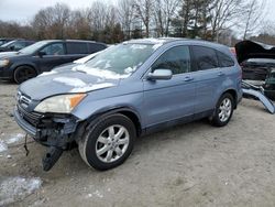 Salvage cars for sale at North Billerica, MA auction: 2007 Honda CR-V EXL