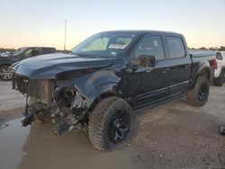 Salvage cars for sale at Houston, TX auction: 2021 Ford F150 Supercrew