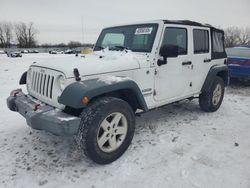 Salvage cars for sale from Copart Barberton, OH: 2015 Jeep Wrangler Unlimited Sport