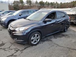 Salvage cars for sale at Exeter, RI auction: 2016 Honda HR-V EXL