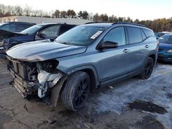 Salvage cars for sale at Exeter, RI auction: 2021 GMC Terrain SLT