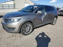 Lincoln mkx salvage cars for sale: 2016 Lincoln MKX Reserve