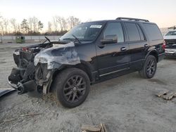 Salvage cars for sale at Spartanburg, SC auction: 2017 Ford Expedition Limited