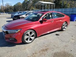 Salvage cars for sale at Savannah, GA auction: 2018 Honda Accord Touring