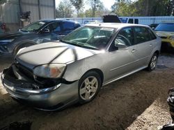 Chevrolet salvage cars for sale: 2007 Chevrolet Malibu Maxx LT