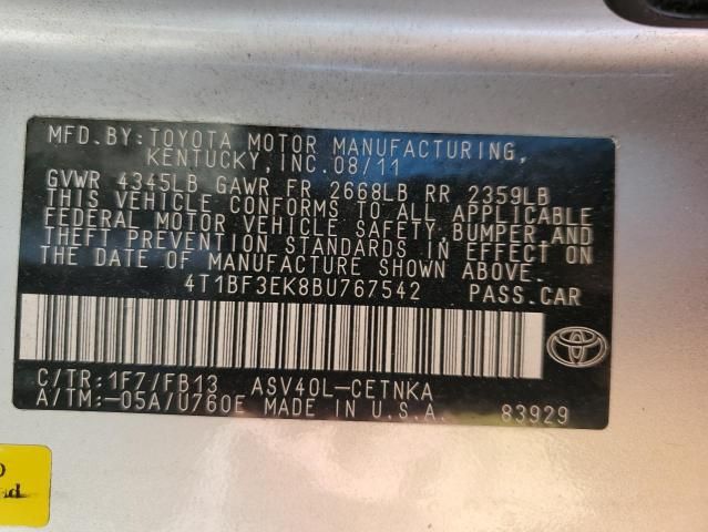 2011 Toyota Camry Base