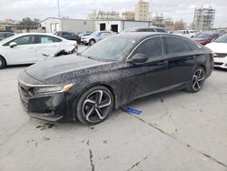 Vehiculos salvage en venta de Copart New Orleans, LA: 2021 Honda Accord Sport