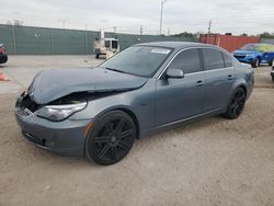 Salvage cars for sale at Homestead, FL auction: 2010 BMW 528 XI