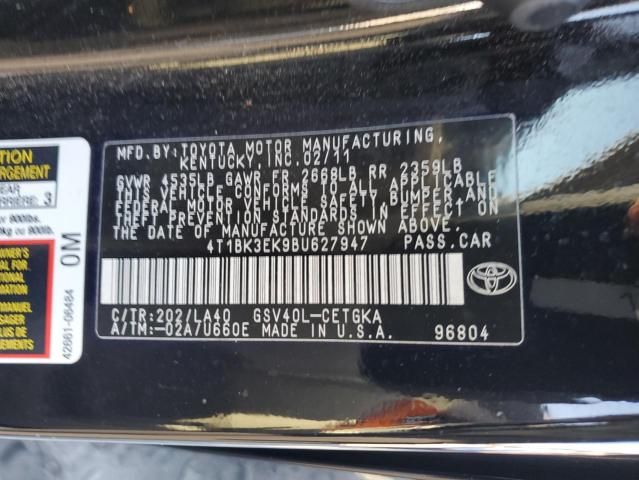 2011 Toyota Camry SE