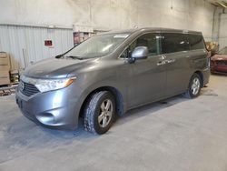 Salvage cars for sale from Copart Milwaukee, WI: 2015 Nissan Quest S