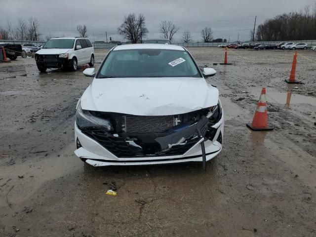 2023 Hyundai Elantra Blue