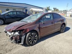 Salvage cars for sale from Copart San Diego, CA: 2014 Honda Civic EX