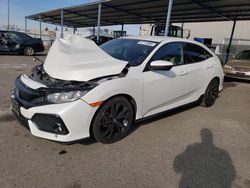 Salvage cars for sale at Sacramento, CA auction: 2018 Honda Civic Sport