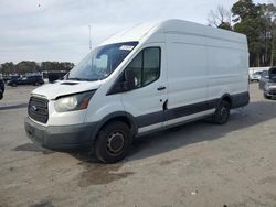 Salvage cars for sale at Dunn, NC auction: 2016 Ford Transit T-350