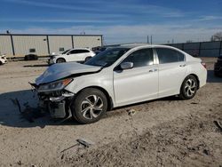 Honda Vehiculos salvage en venta: 2016 Honda Accord LX