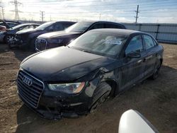 Salvage cars for sale at Elgin, IL auction: 2015 Audi A3 Premium