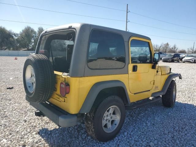 2004 Jeep Wrangler / TJ Sport