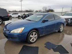 2005 Honda Accord EX en venta en Wilmer, TX